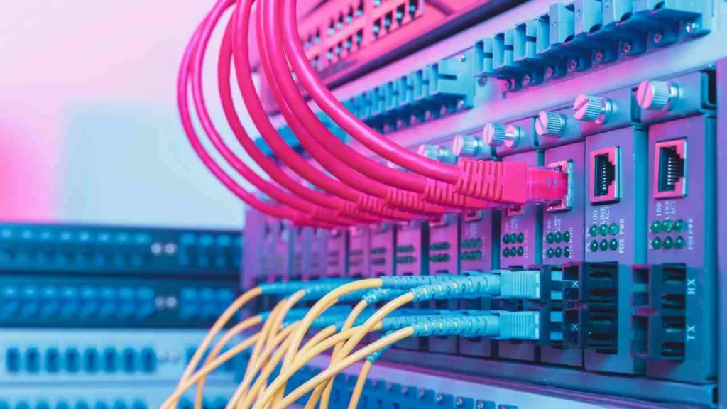 Fiber Optic cables and UTP Network cables