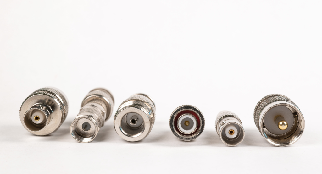 Close-up A lot of skeins of twisted copper wire