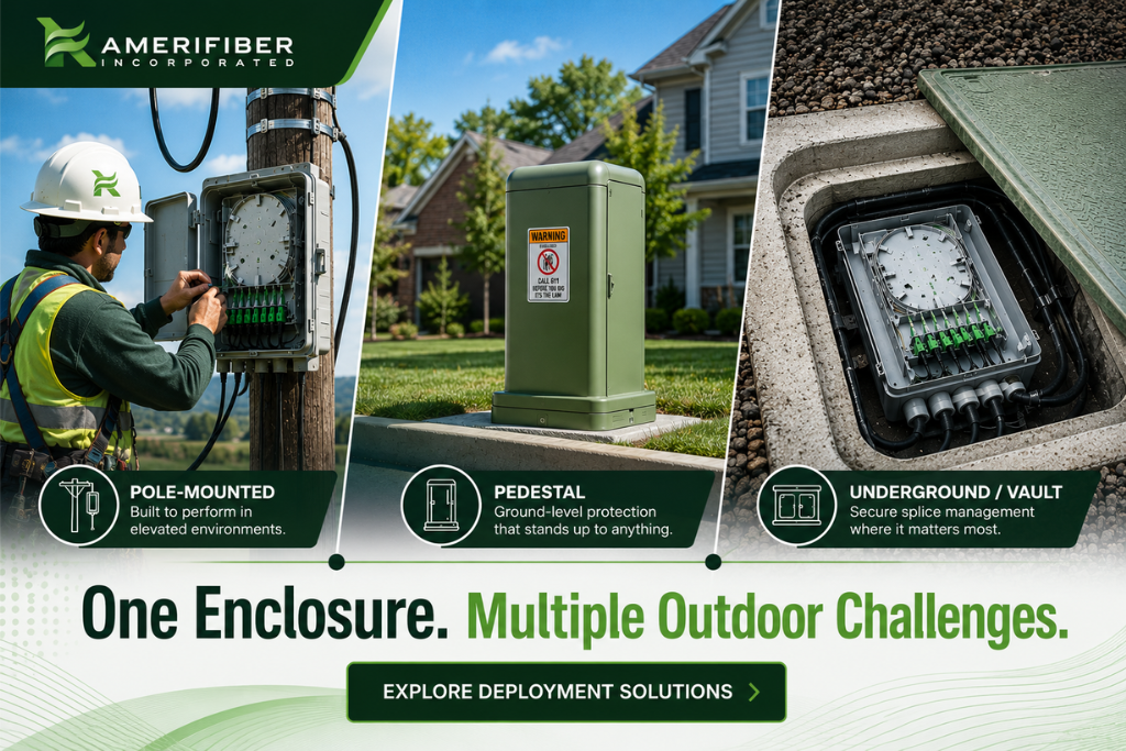One enclosure. Multiple outdoor challenges.
