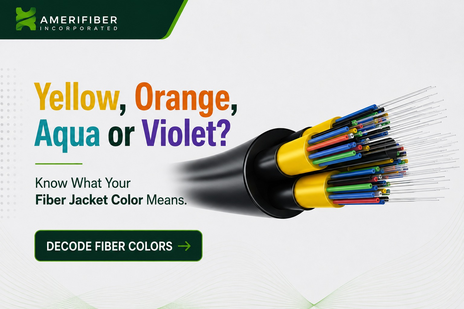 Decode fiber colors