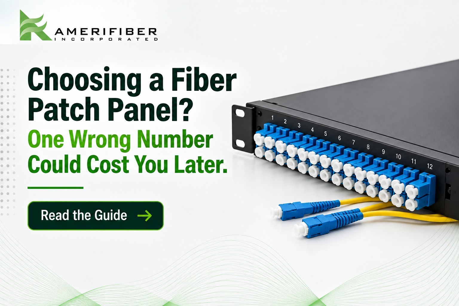 Amerifiber fiber optic patch panel with LC connectors – blog guide on choosing the right patch panel
